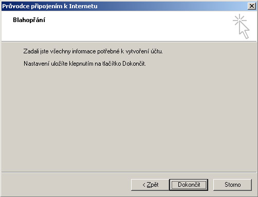 Nastaven� Outlook Express